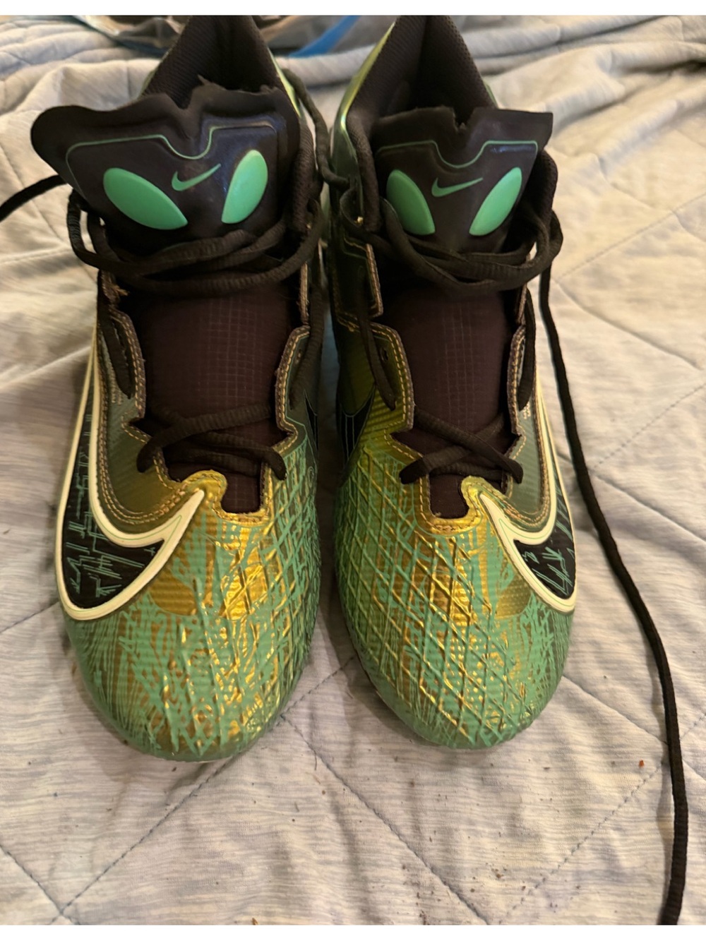 Nike Vapor Edge Elite 360 2 'Aliens' Super Bowl LVIII Football Cleat